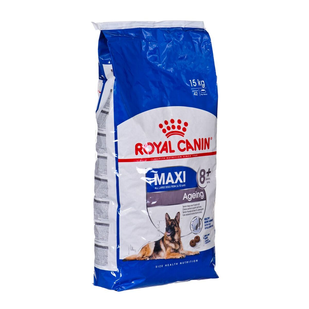 Foder Royal Canin Maxi Ageing Vuxen Fåglar 15,3 Kg