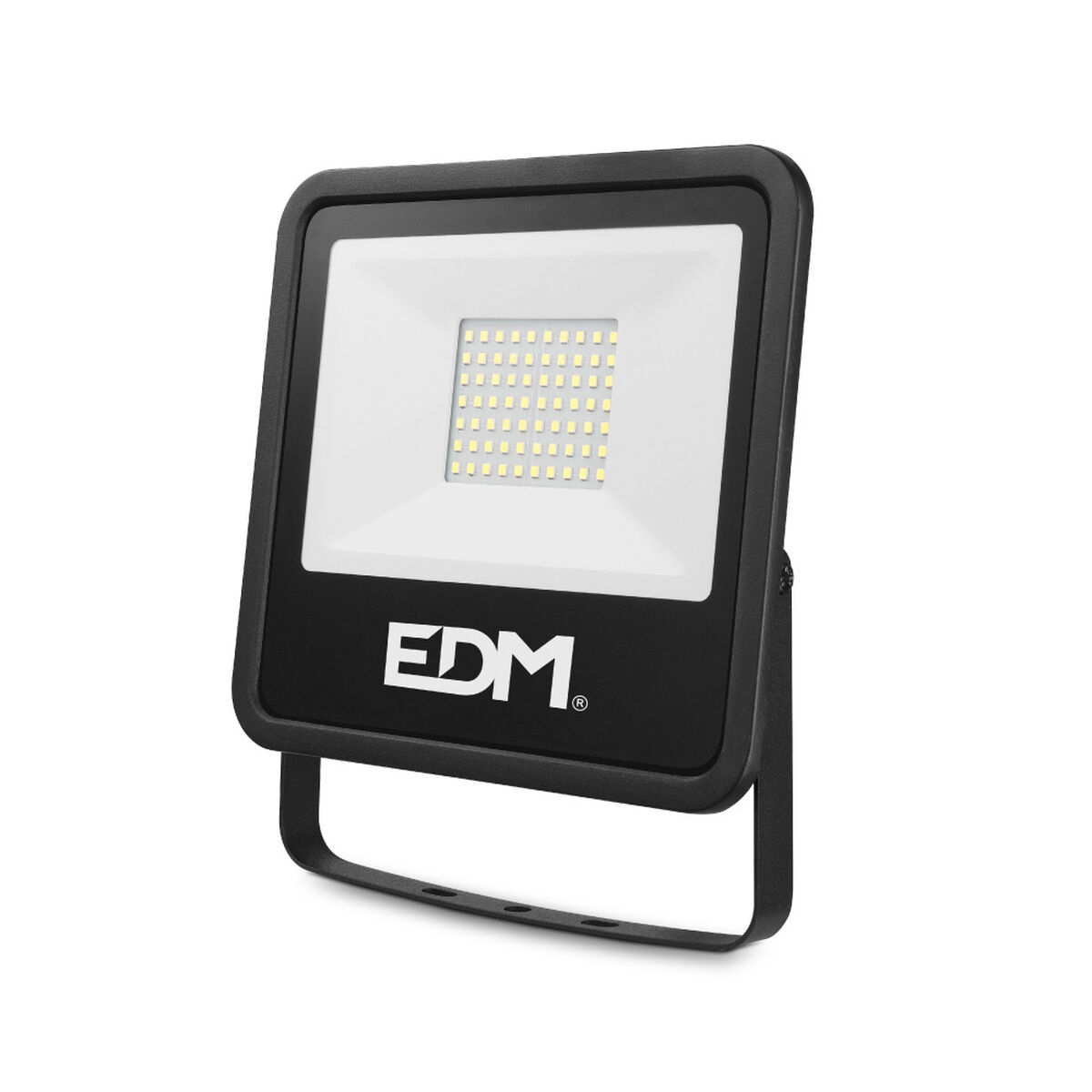 LED spotlight EDM 70403 Svart F 50 W 4000 Lm (6400 K) - 3