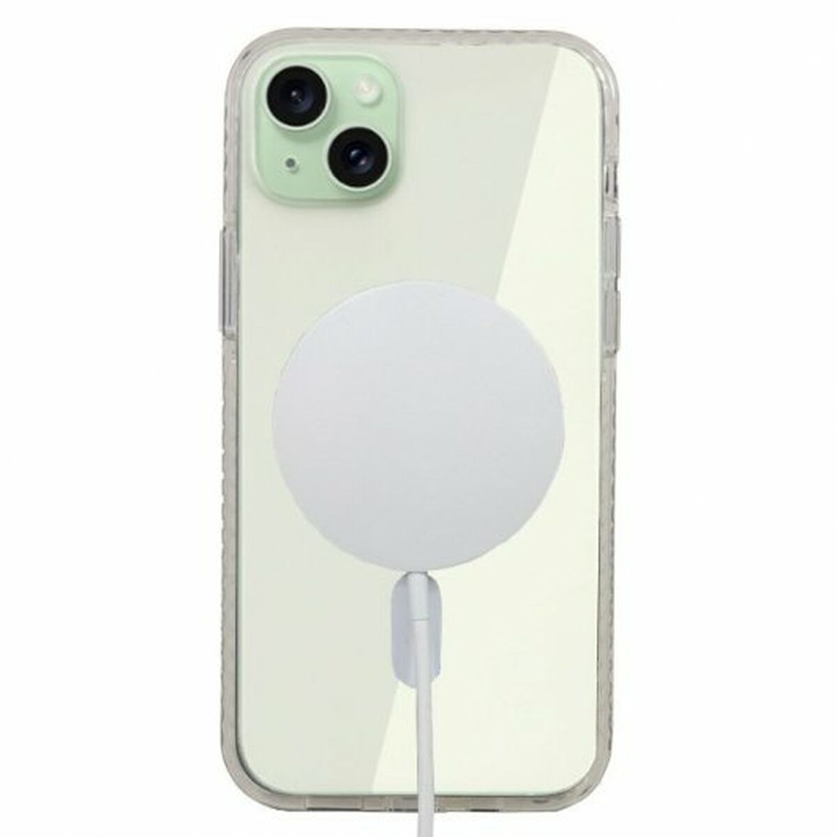 Mobilfodral Cool iPhone 15 Plus Transparent Apple - 2