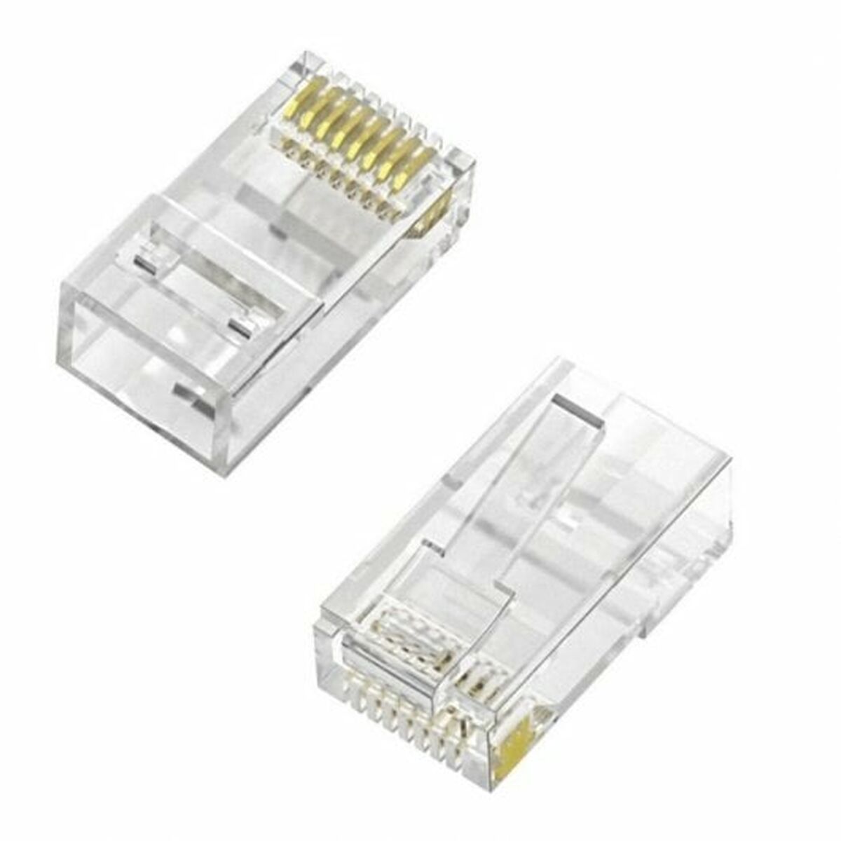 Kontakt RJ45 Kategori 6 UTP Aisens A139-0657 Transparent