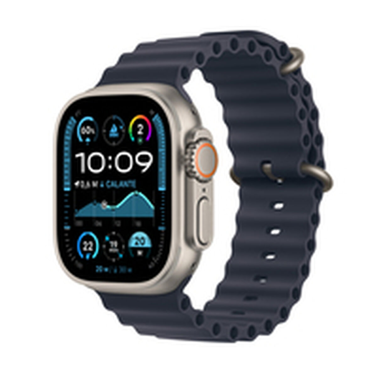 Smartklocka Apple Watch Ultra2 1,92" Titan Marinblå 49 mm