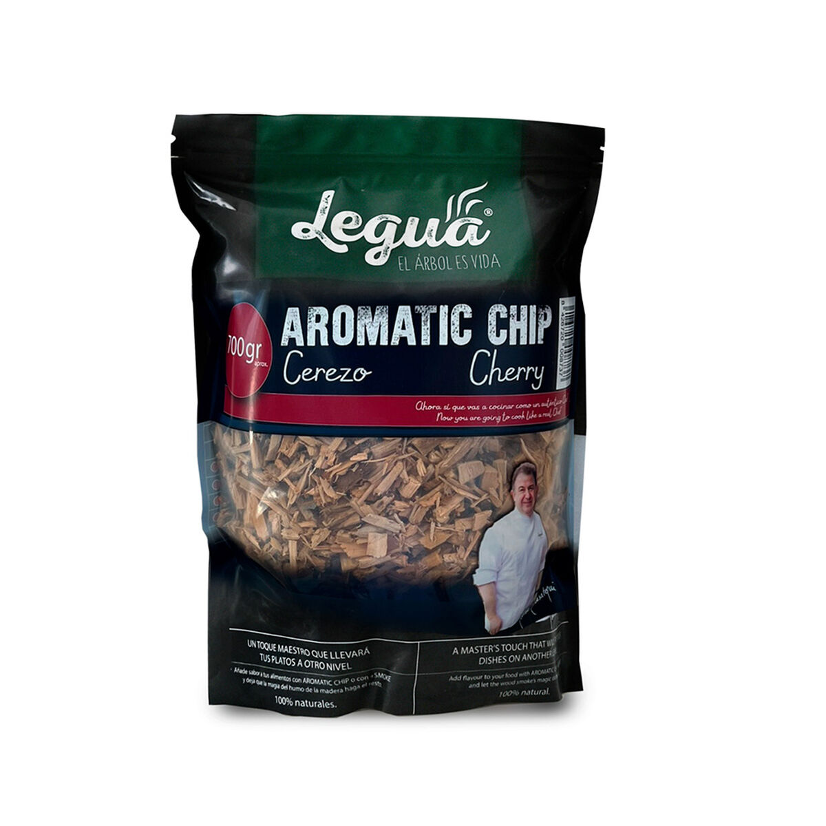 Aromatiska chips Legua Körsbärsträd 700 g