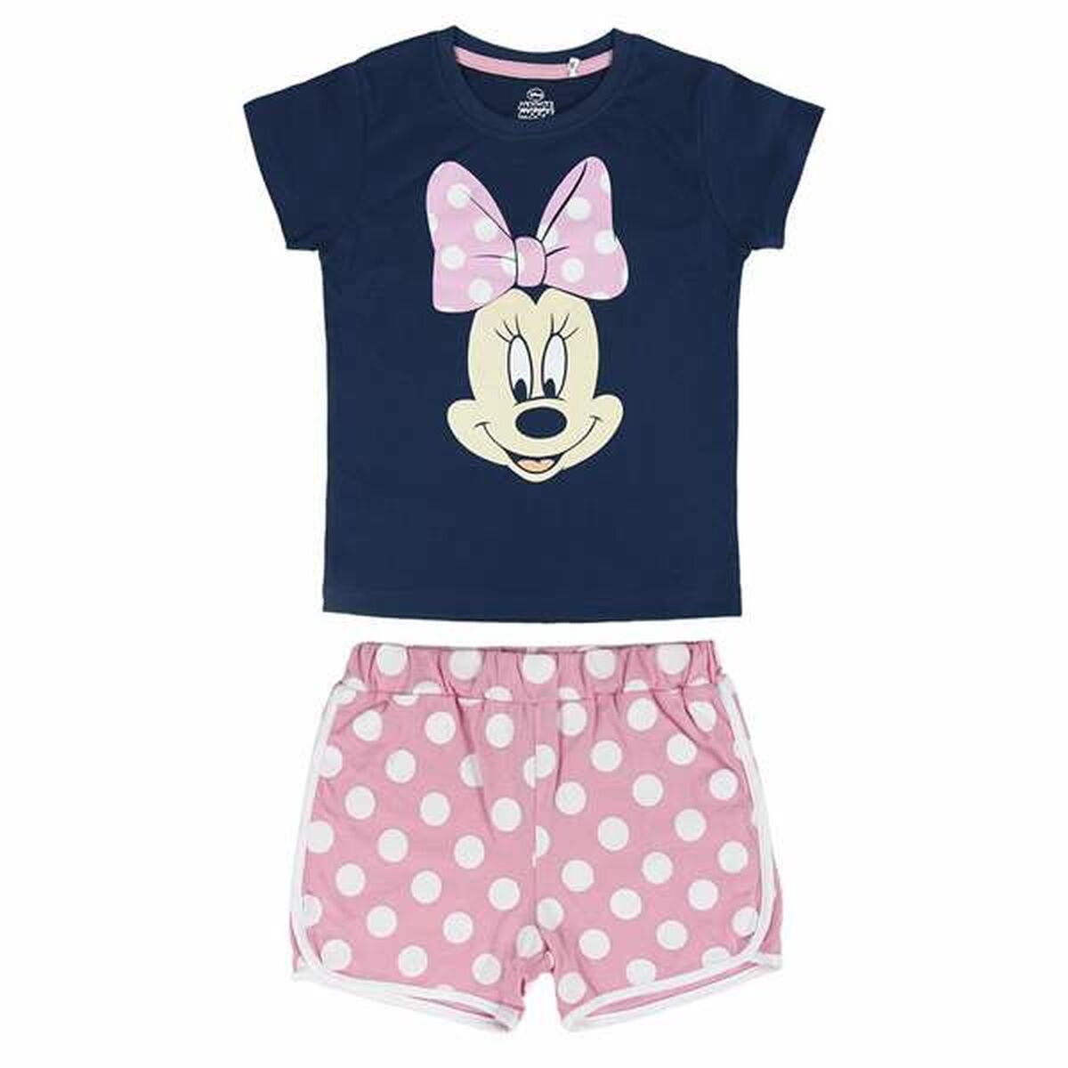 Pyjamas Barn Minnie Mouse Mörkblå