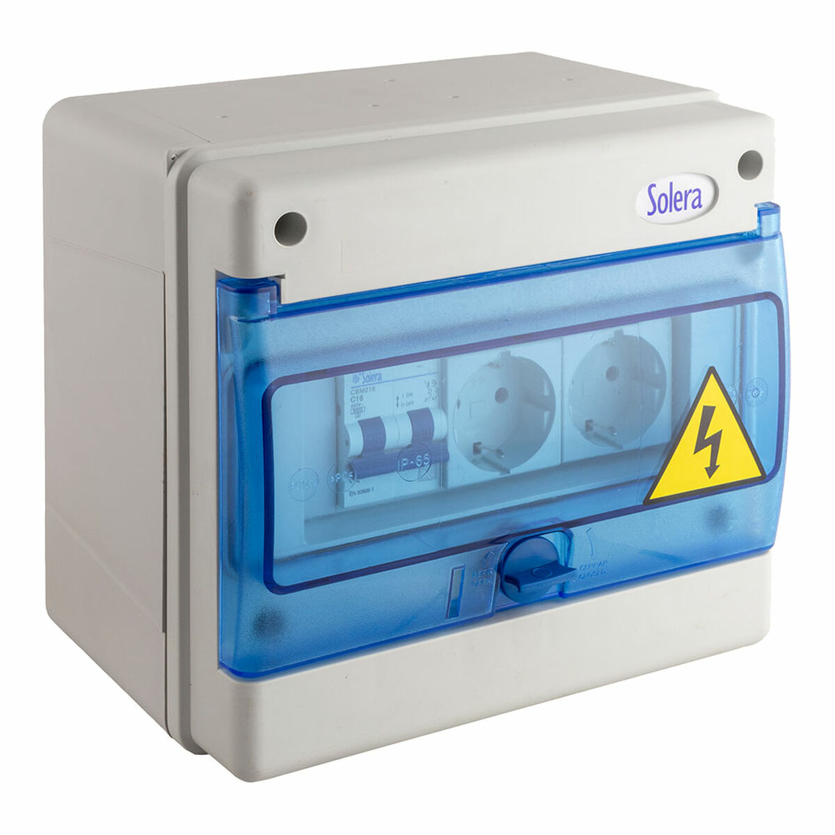 Electrical panel Solera 1308a-c9 industriell 21,5 x 16 x 20 cm IP54 16 A