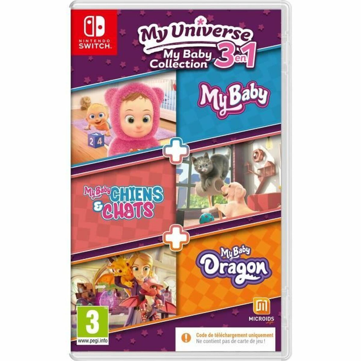 TV-spel för Switch Microids My Universe : My Baby Collection