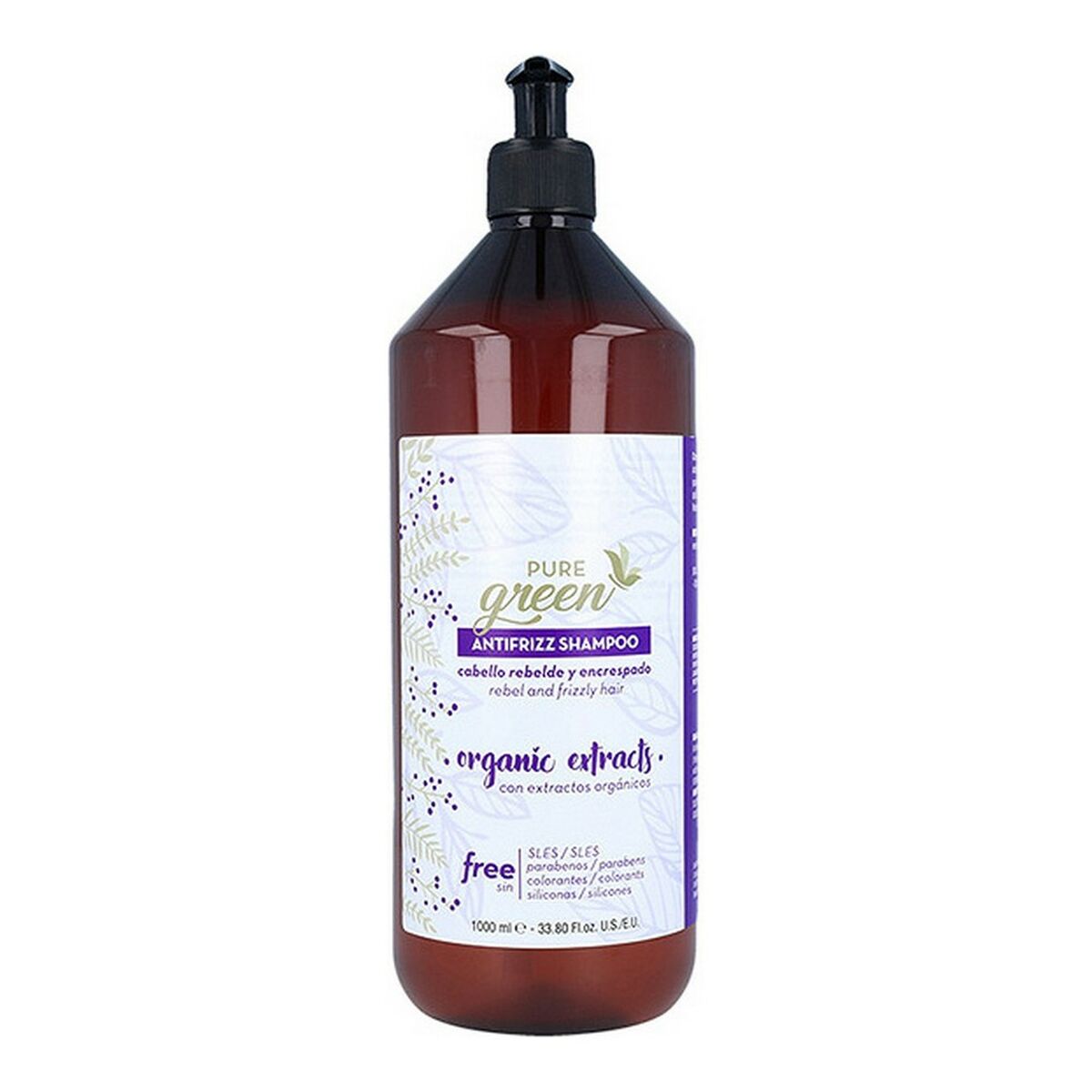 Schampo Antifrizz Pure Green - 2