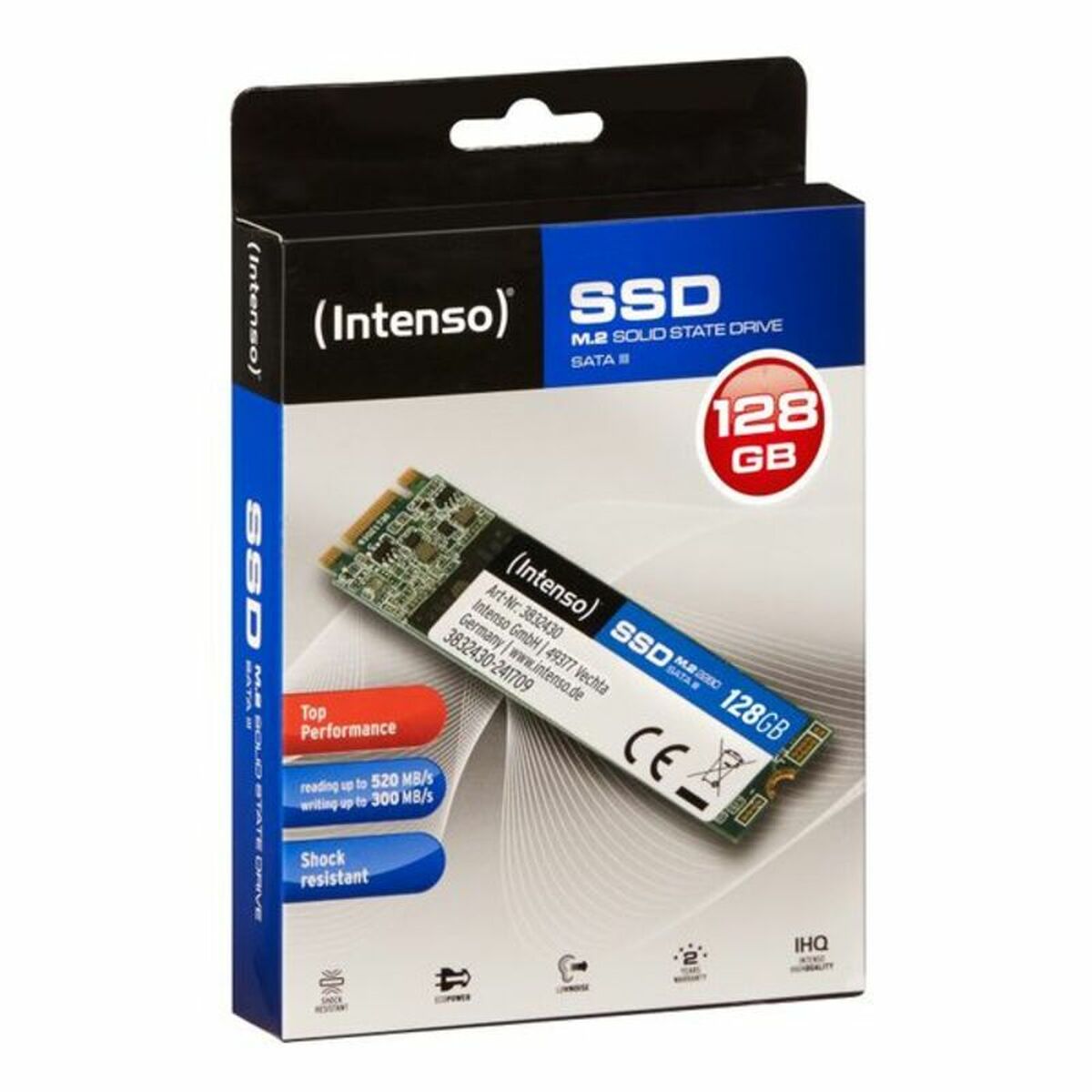Hårddisk INTENSO Top 128 GB SSD - 3