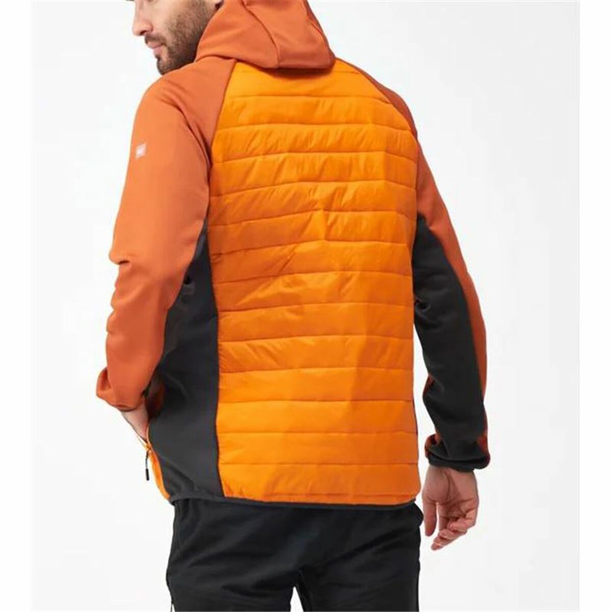 Träningsjacka Herr Regatta Andreson VIII Hybrid Orange - 4