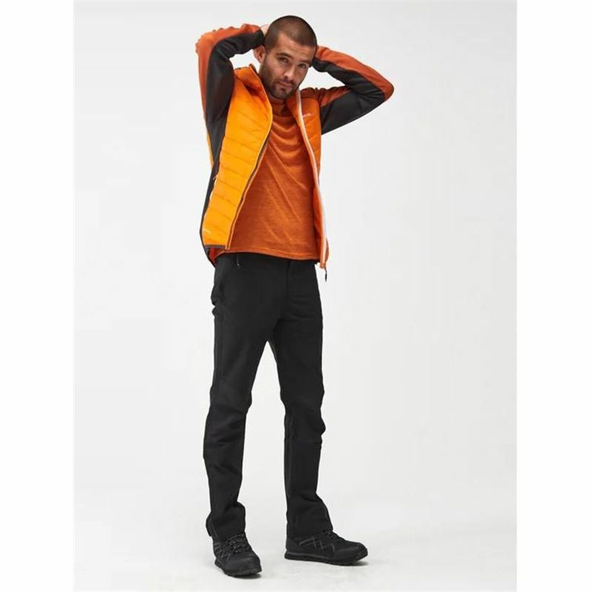 Träningsjacka Herr Regatta Andreson VIII Hybrid Orange - 2