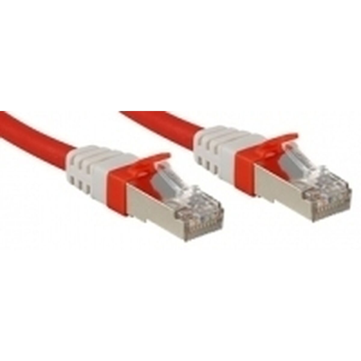Nätkabel UTP Styv Kategori 6 LINDY 45386 Röd 2 m