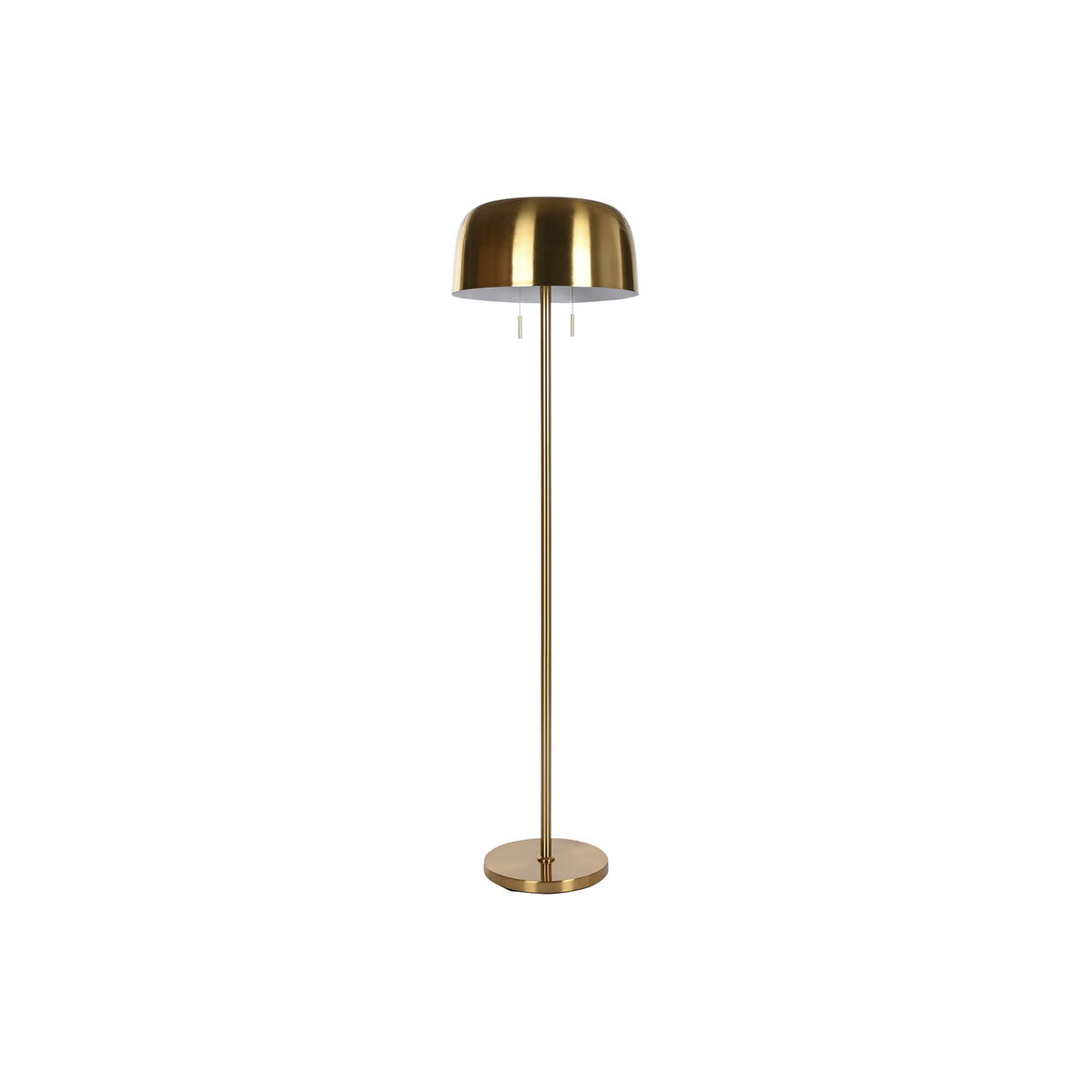 Golvlampa Home ESPRIT Gyllene Metall 50 W 220 V 41 x 41 x 148 cm - 3