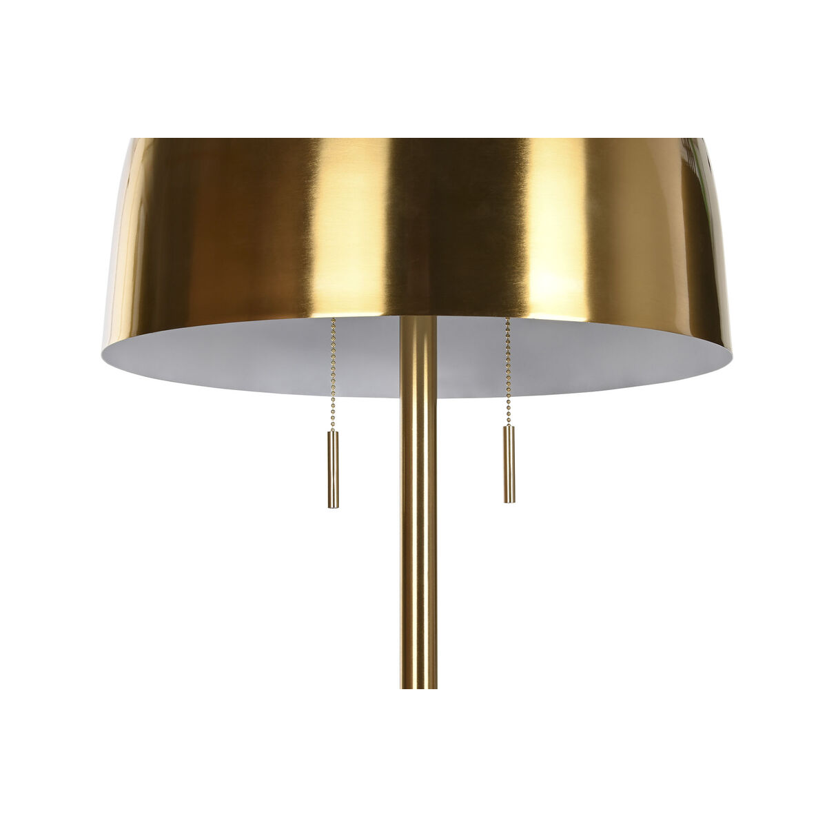 Golvlampa Home ESPRIT Gyllene Metall 50 W 220 V 41 x 41 x 148 cm - 6