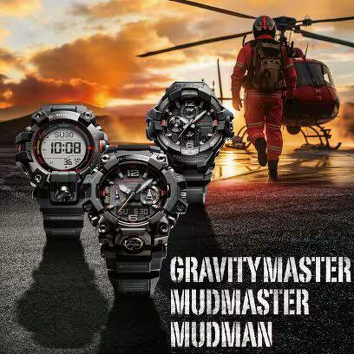 Herrklocka Casio G-Shock GR-B300EC-1AER (Ø 55 mm) - 2