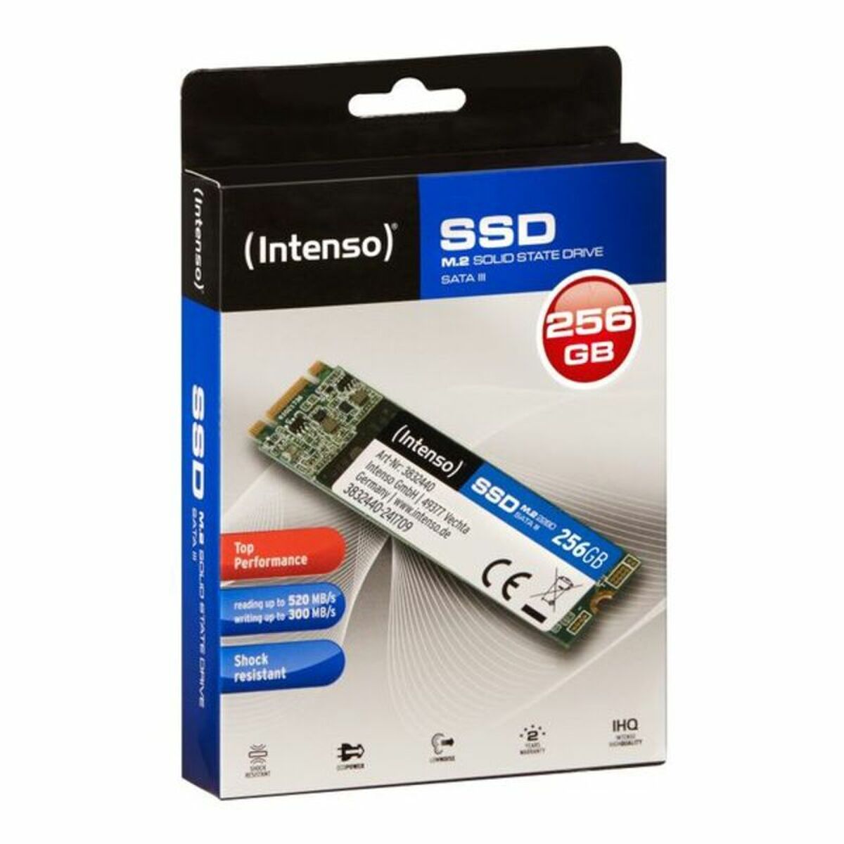 Hårddisk INTENSO 3832440 256 GB SSD - 3