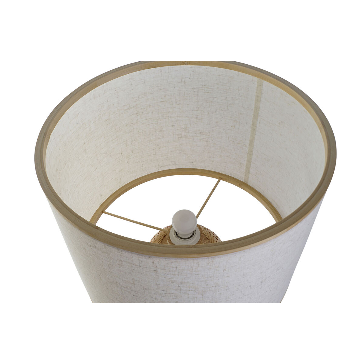 Bordslampa DKD Home Decor Brun Naturell Bambu 50 W 220 V 40 x 40 x 71 cm - 2