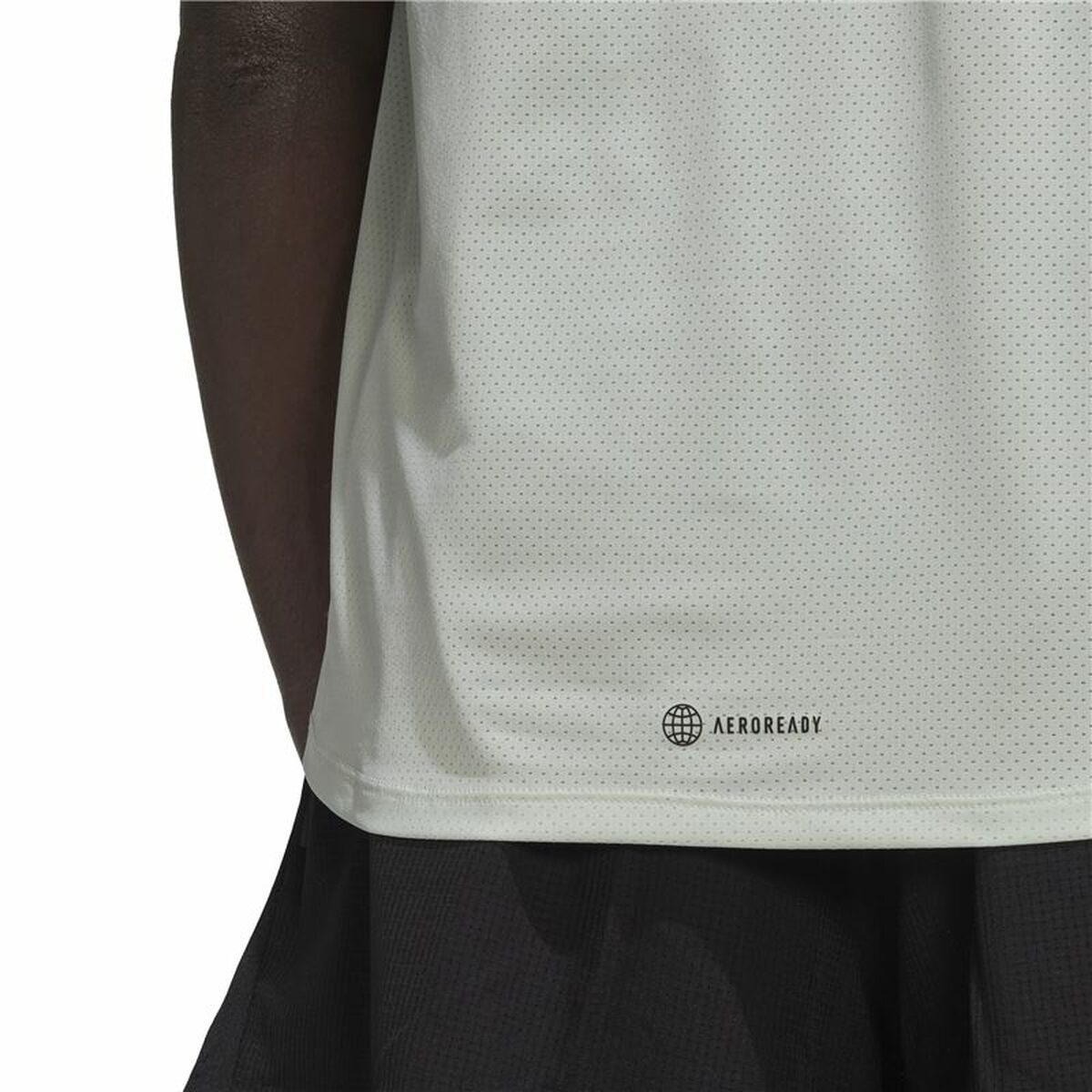T-shirt med kortärm Herr Adidas Hiit Ljusgrön - 2
