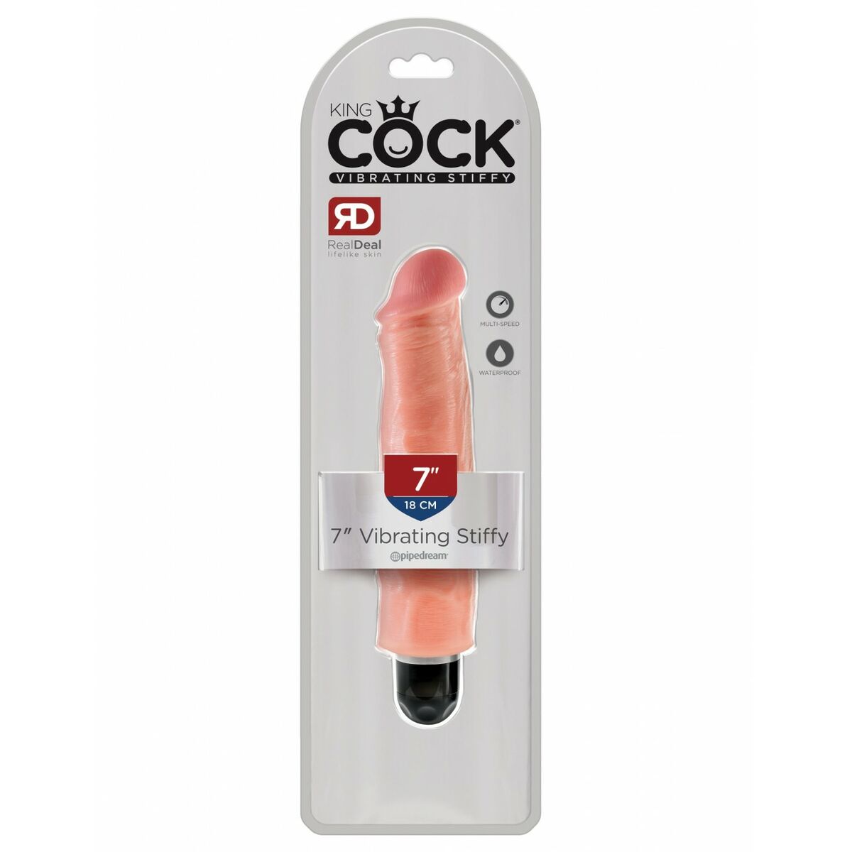 Realistisk dildo Pipedream - King Cock - 2