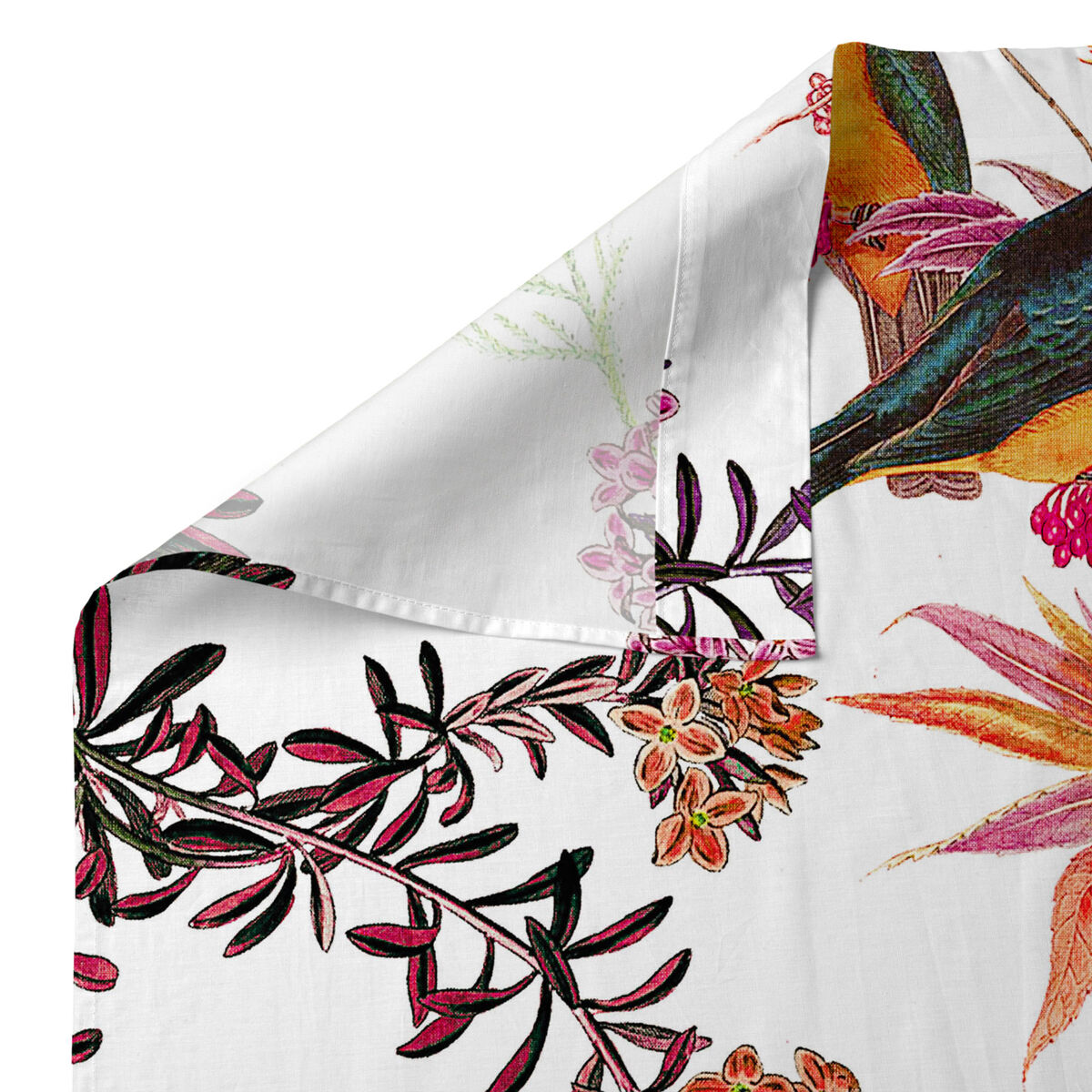 Överlakan HappyFriday Birds of paradise Multicolour 260 x 270 cm - 9