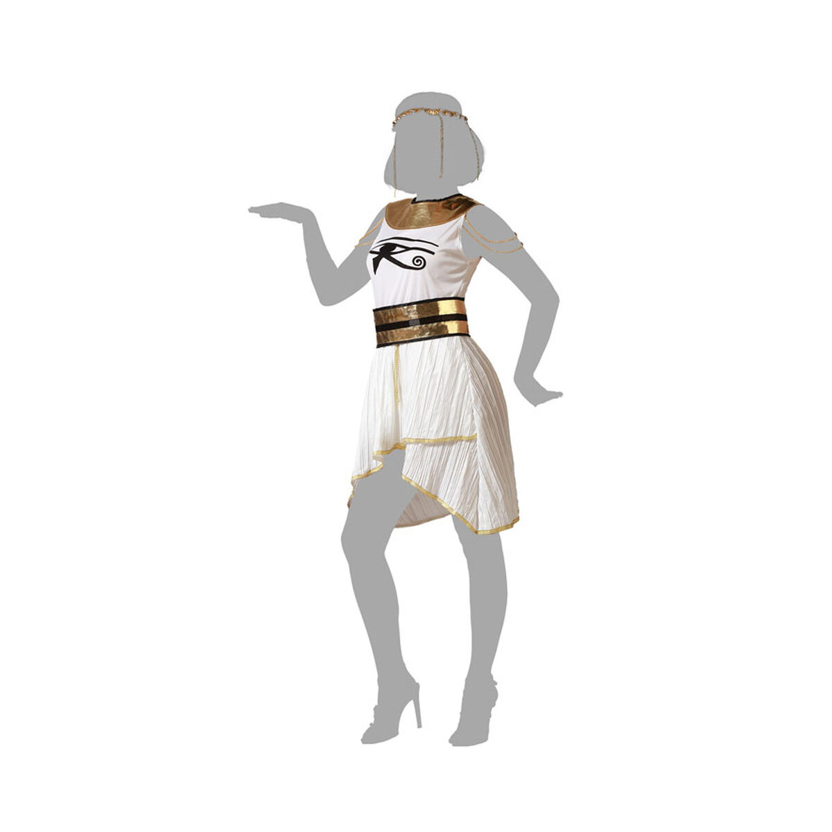 Maskeraddräkt vuxna Egyptisk kvinna - 8
