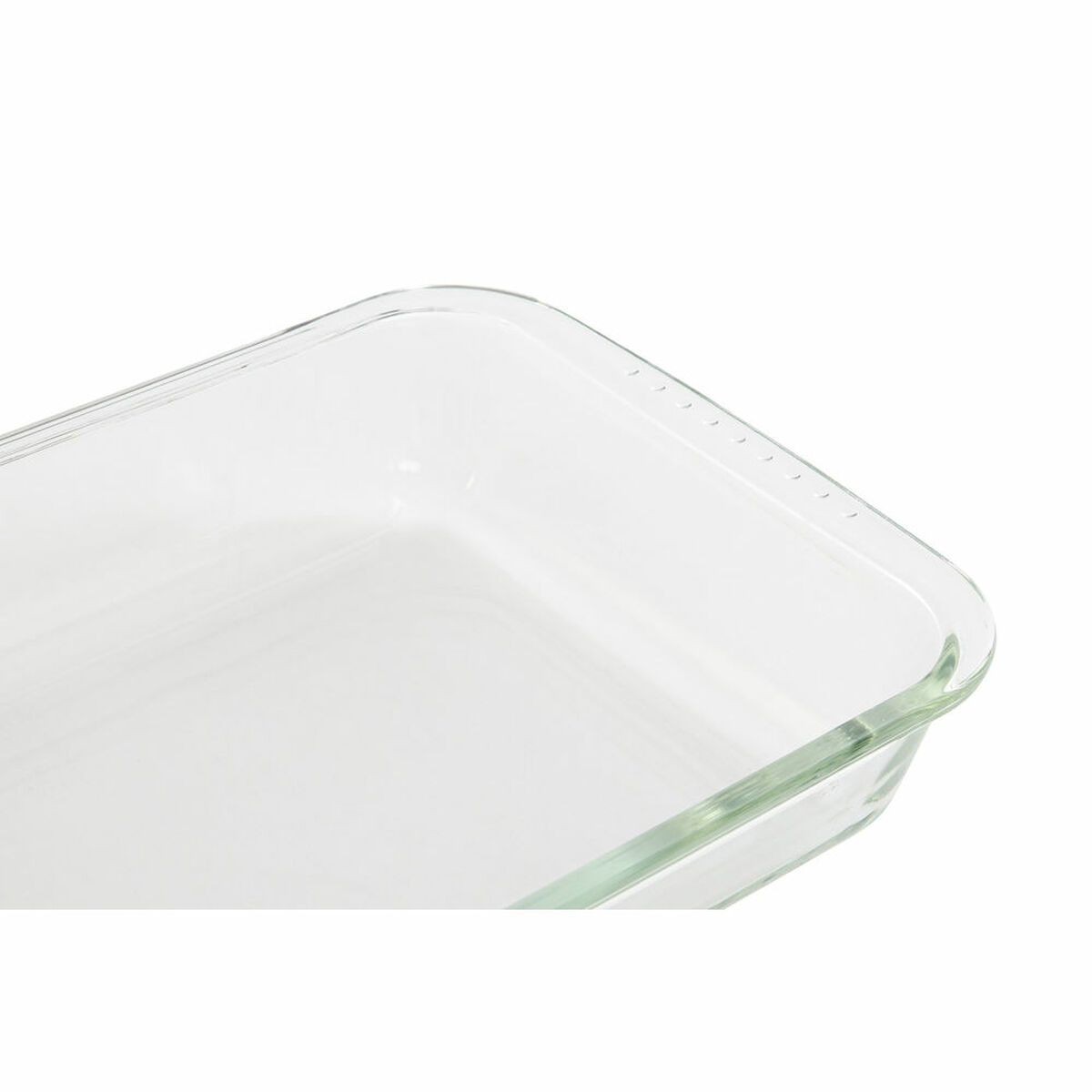 Ugnsplåt DKD Home Decor Transparent Borosilikatglas (35 x 21.5 x 6 cm) - 2