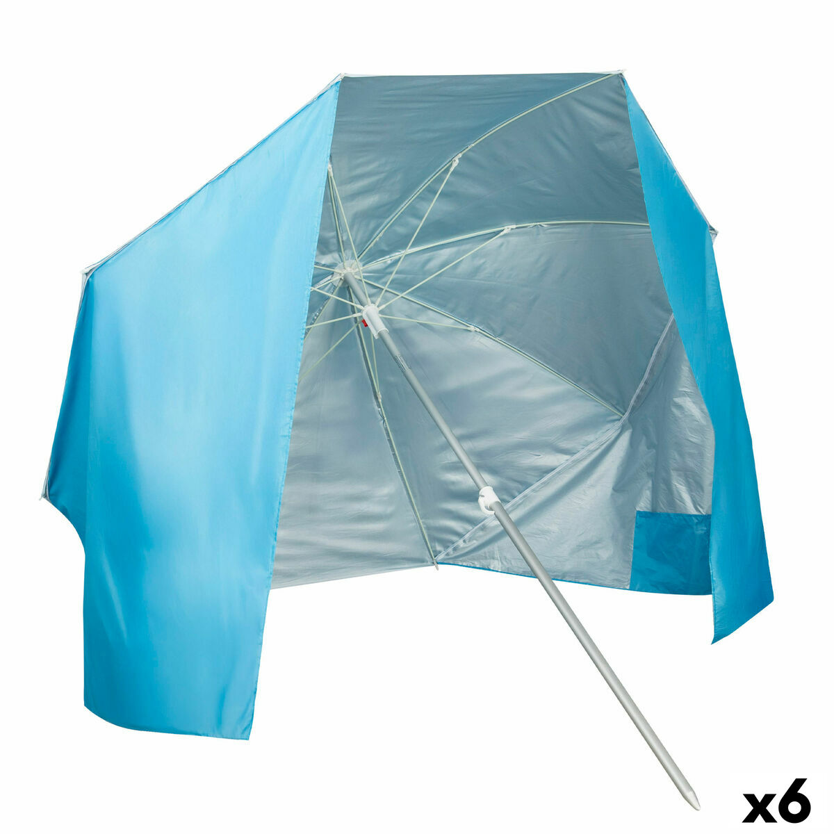 Paraply Aktive Blå 200 x 185 x 200 cm (6 antal)