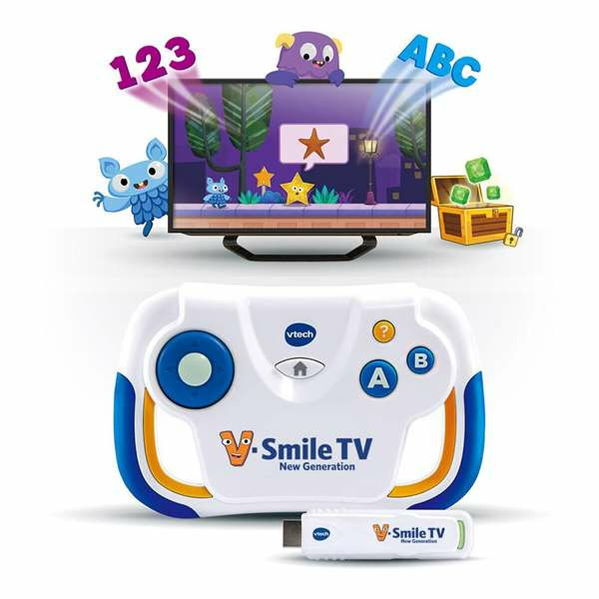 Bärbar spelkonsol Vtech V-Smile TV - 3