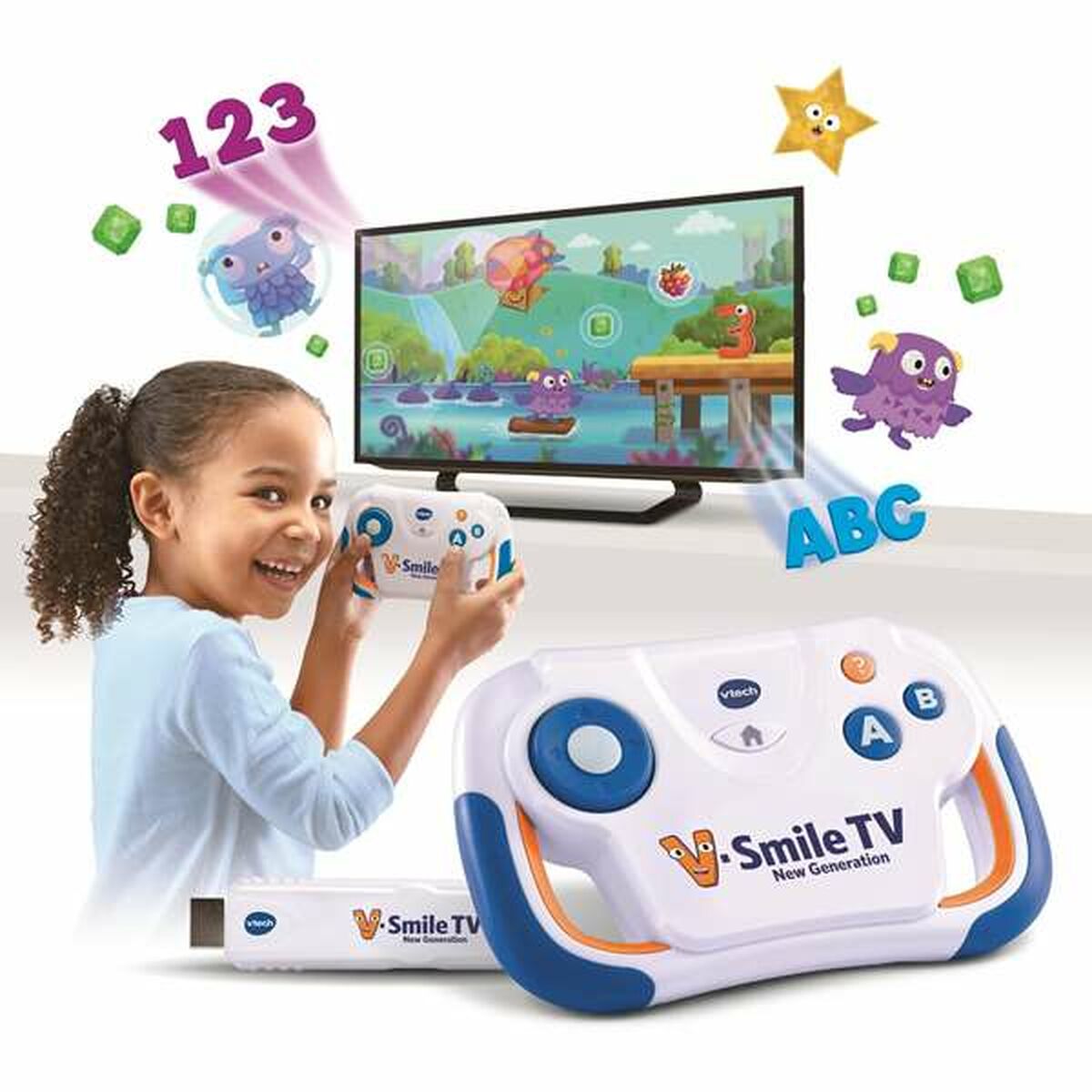 Bärbar spelkonsol Vtech V-Smile TV - 14