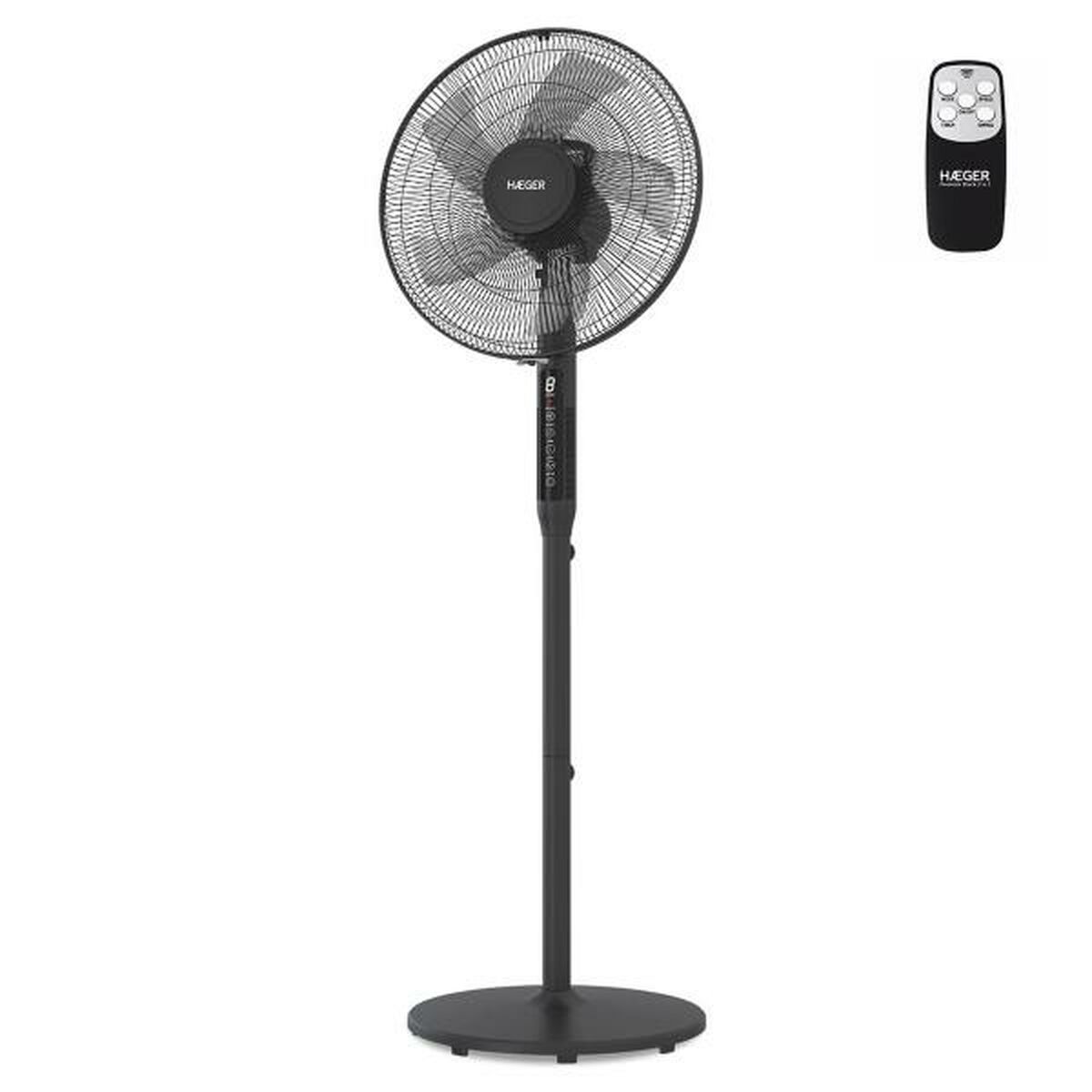 Stående Fläkt Haeger SF-16R.013A Svart 55 W - 2