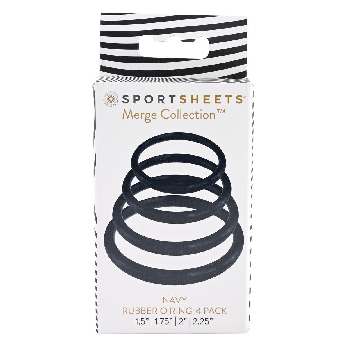 Ring Sportsheets Navy O Ring Blå