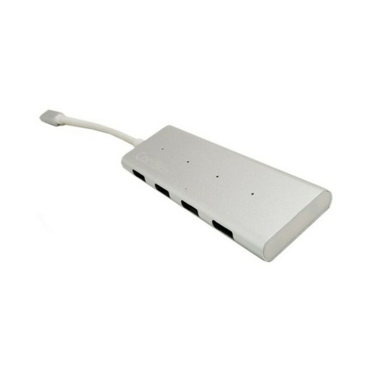 USB-HUB C CoolBox COO-HUC4U3 Aluminium