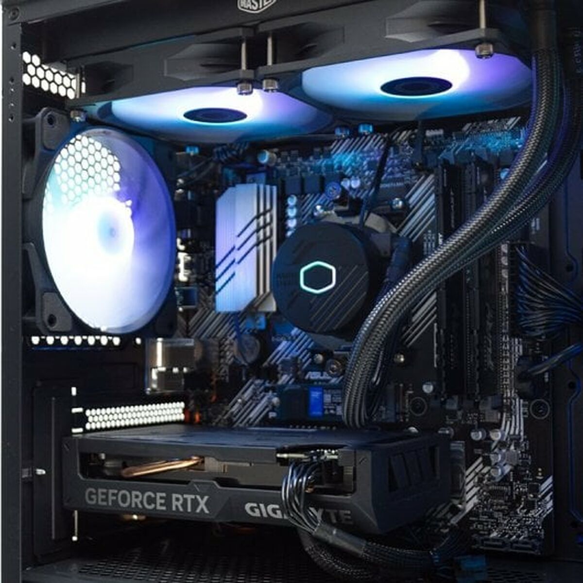 Bordsdator PcCom Ready AMD Ryzen 5 5600X 16 GB RAM 1 TB SSD Nvidia Geforce RTX 4060 - 3