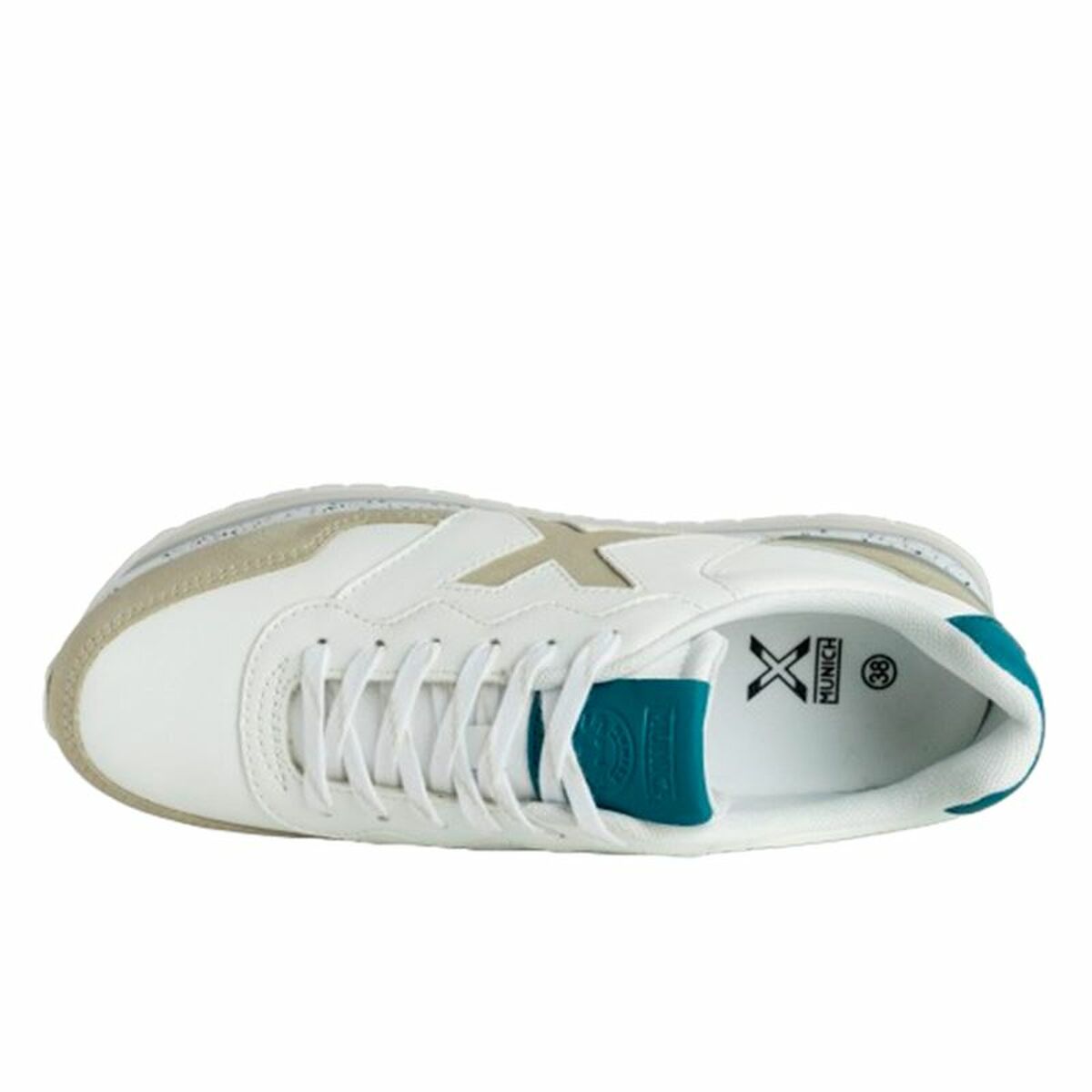 Casual Träningsskor Dam Munich Dash Sky 13 Vit Beige - 3