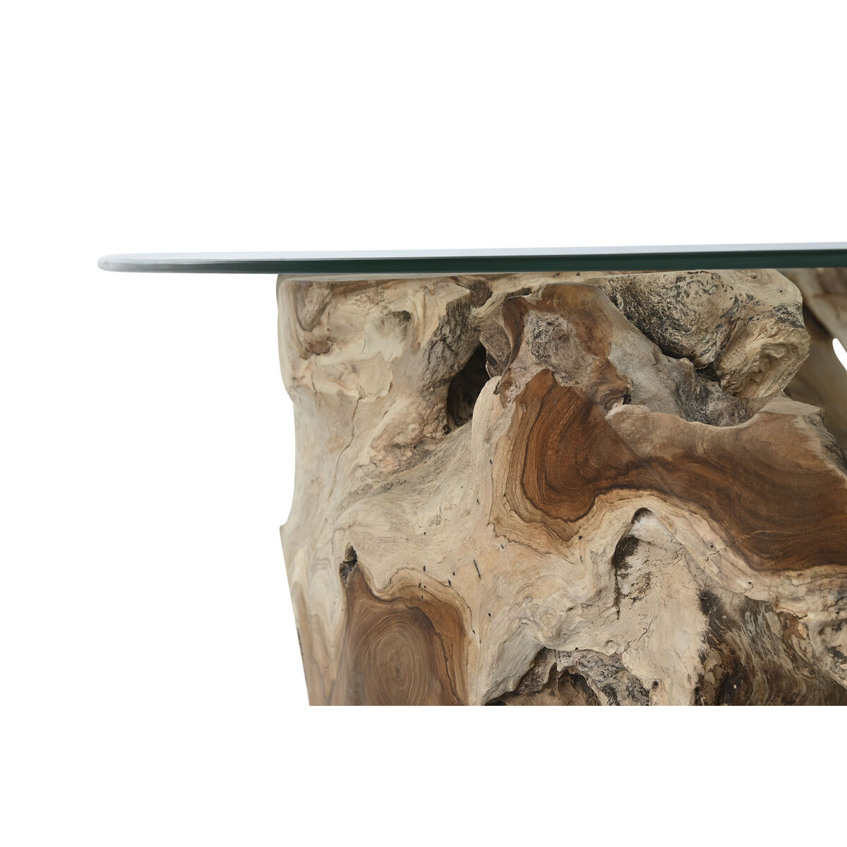 Soffbord Home ESPRIT Naturell 100 x 100 x 45 cm - 3