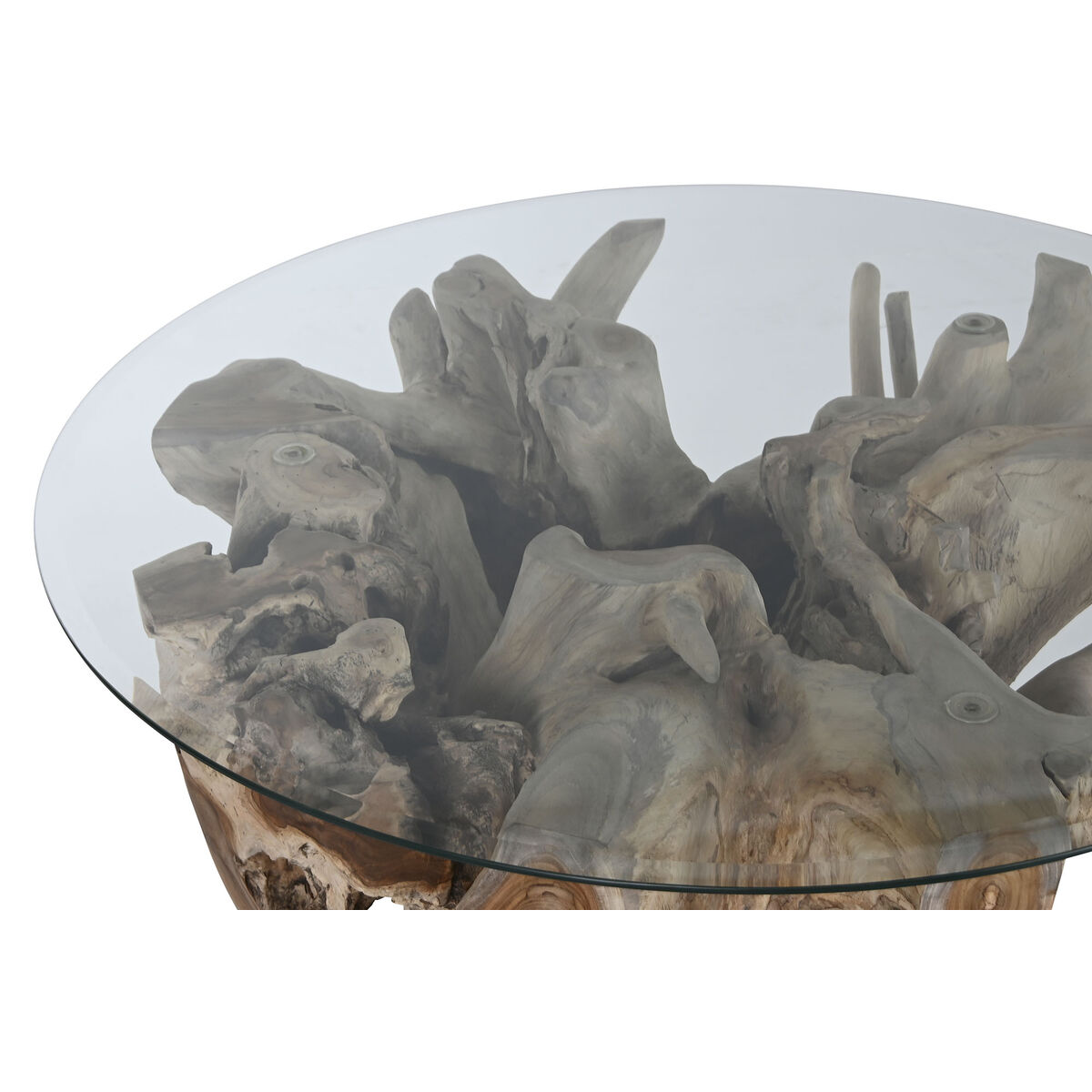 Soffbord Home ESPRIT Naturell 100 x 100 x 45 cm - 6