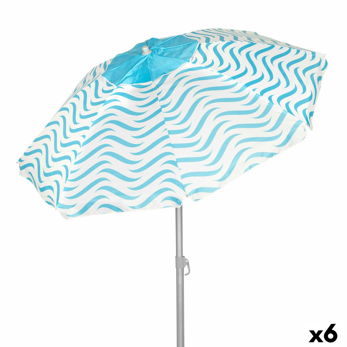 Parasoll Aktive Blå Ø 200 cm 200 x 190 x 200 cm (6 antal)