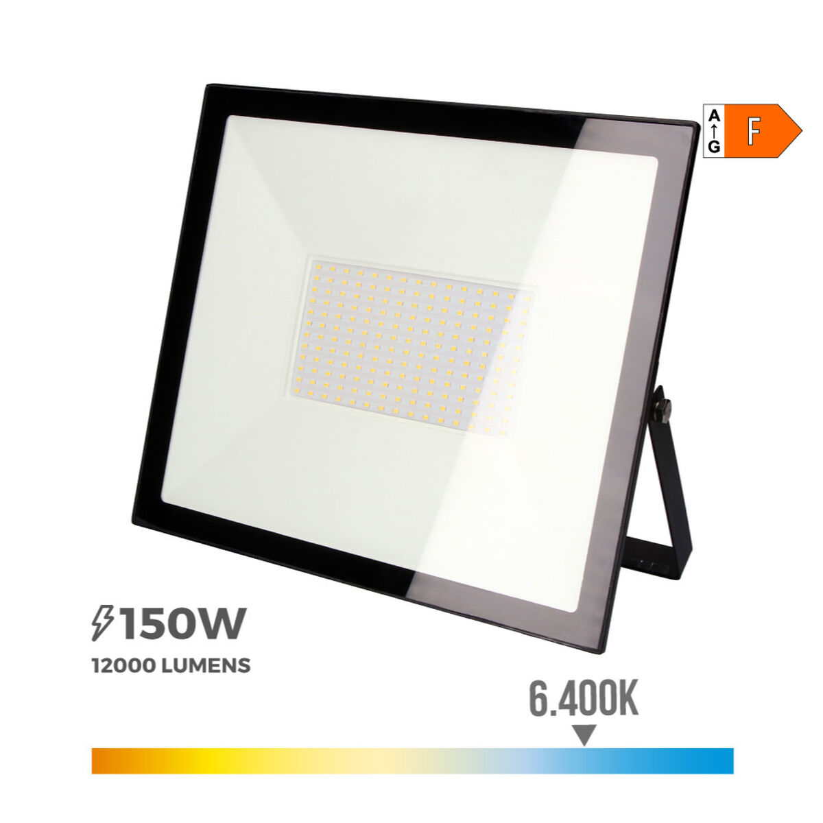 Floodlight/Projektorlampa EDM 70337 Svart F 150 W (6400 K) - 2