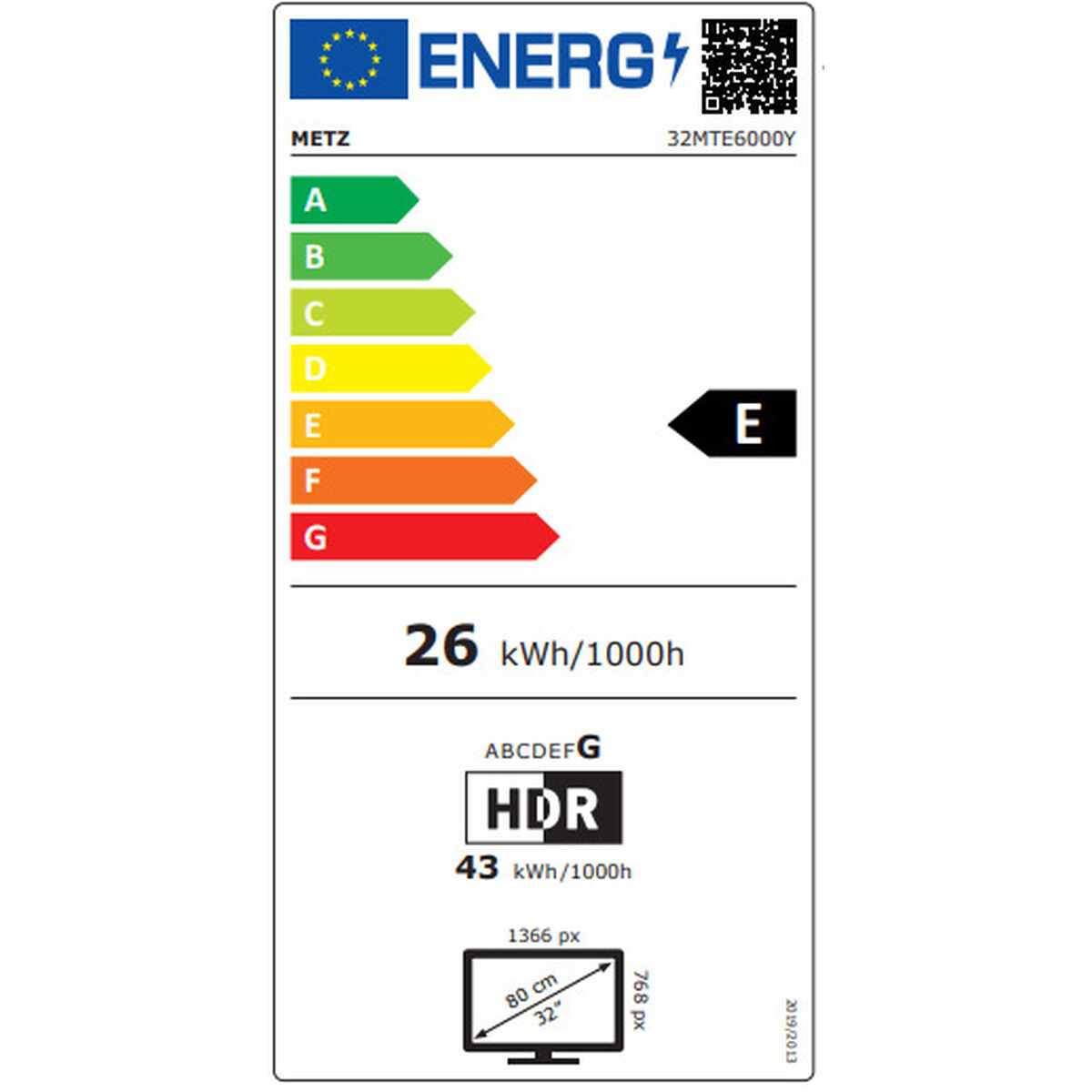 Smart TV Metz 32MTE6000Y HD 32" LED - 5