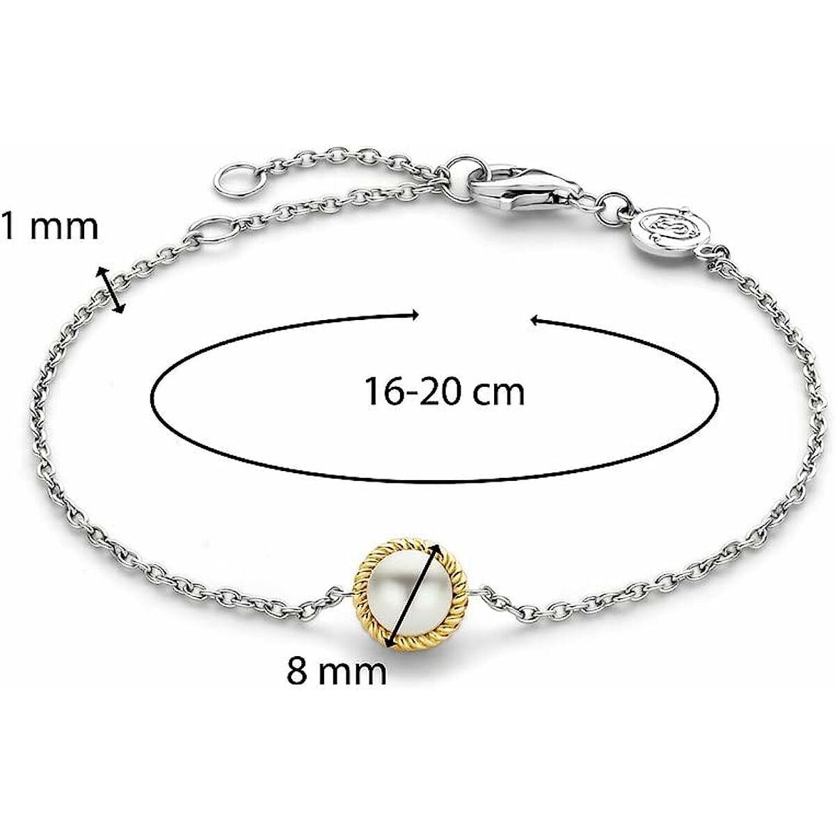 Damarmband Ti Sento 23024YP - 2