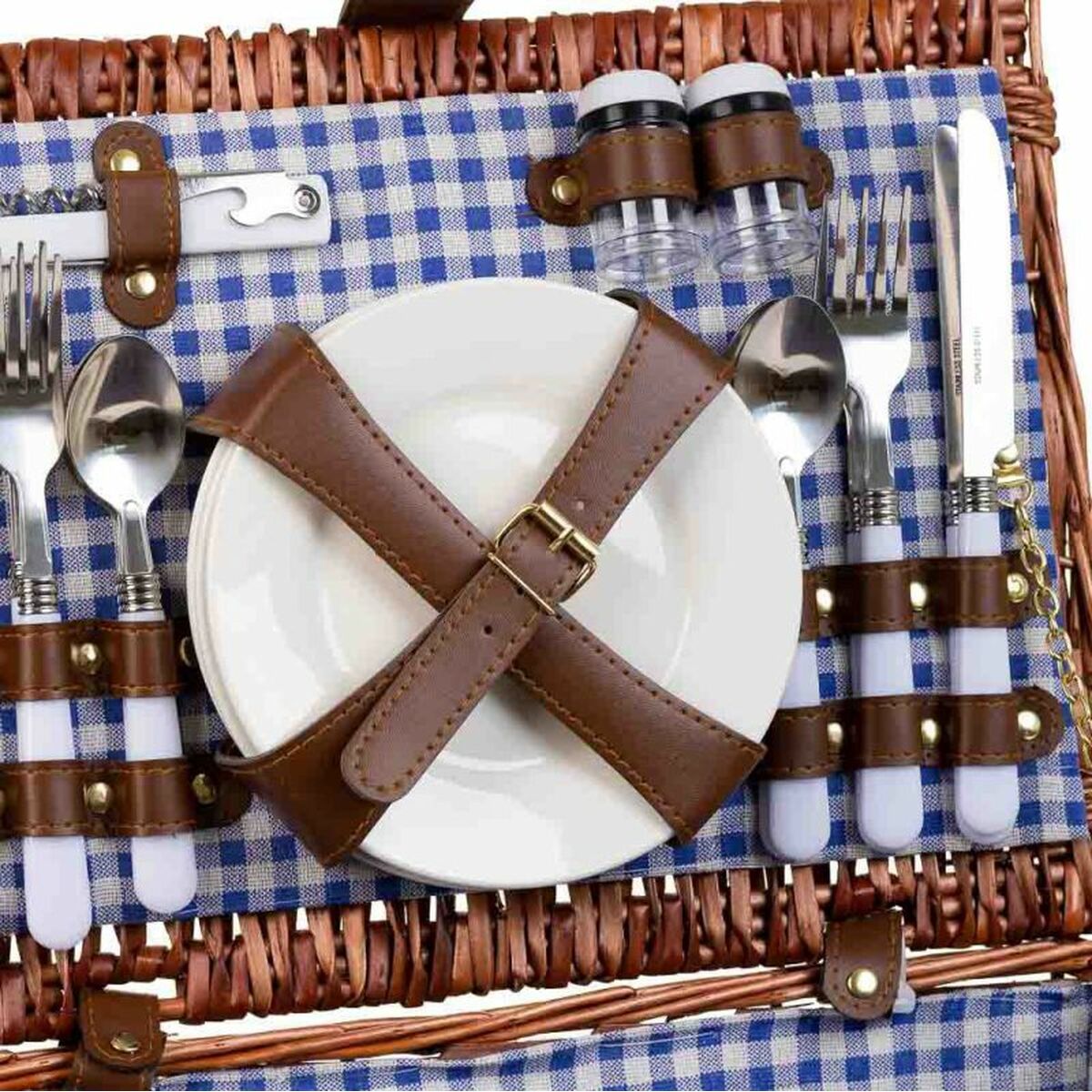 Picknickkorg Alexandra House Living Brun vide - 7