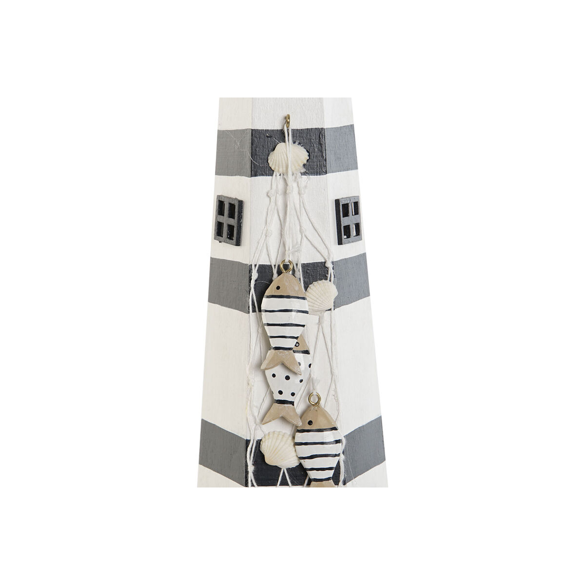 Belysning dekoration Home ESPRIT Trä Sjöman Främre lyktor 14 x 14 x 40 cm (2 antal) - 3