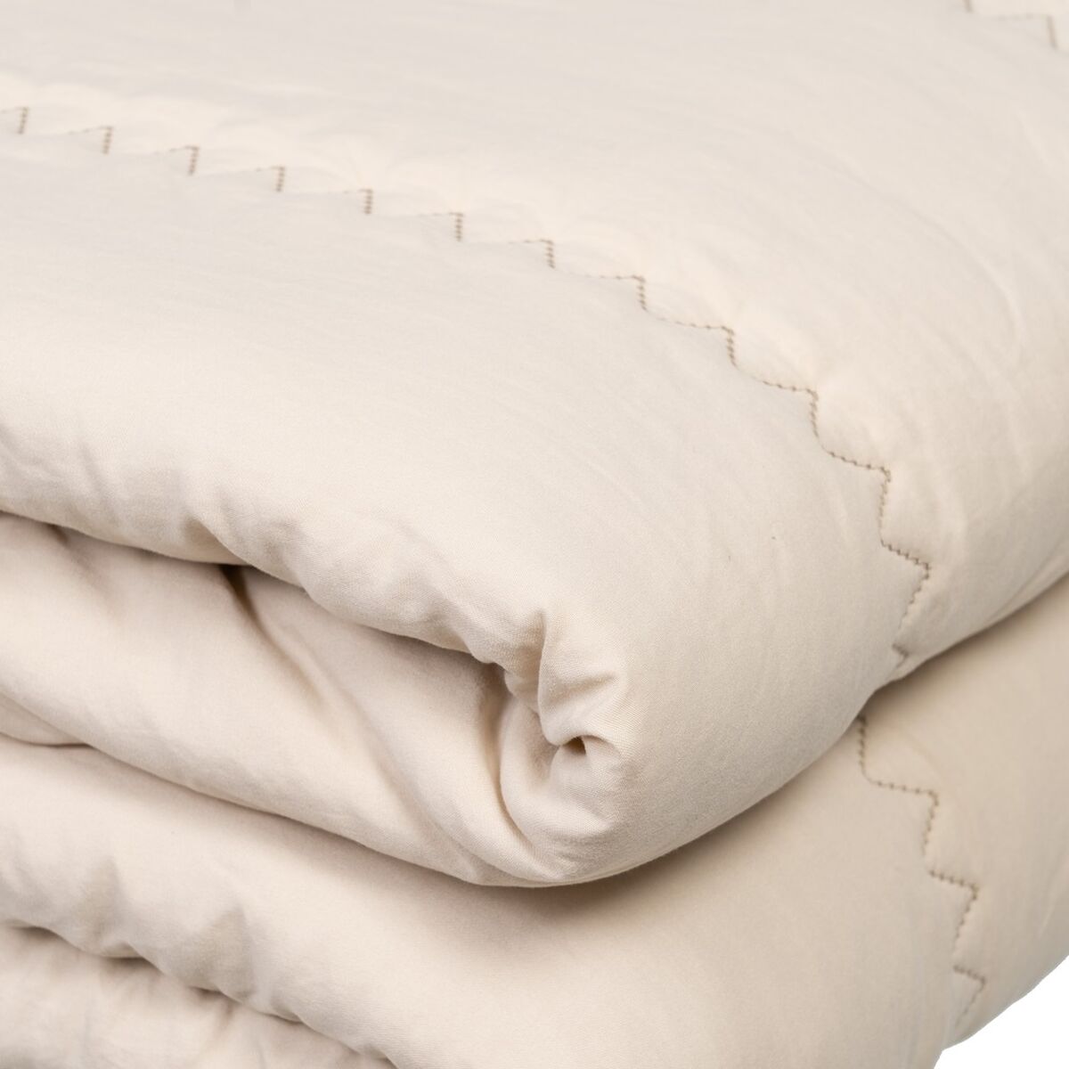 Sängöverdrag 270 x 280 cm Beige Mörkröd - 11