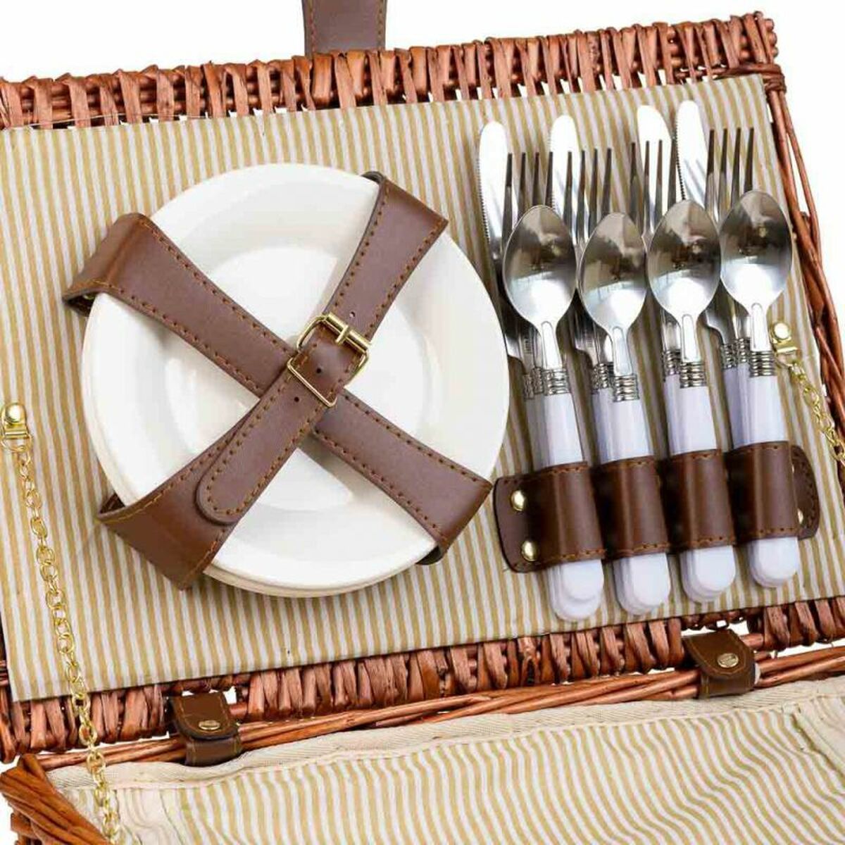 Picknickkorg Alexandra House Living Brun vide - 7