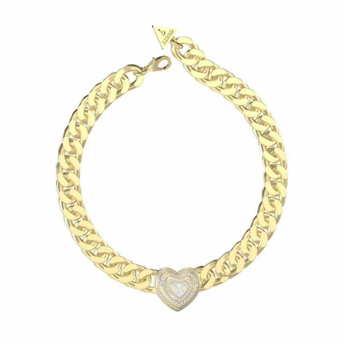 Damhalsband Guess JUBN04013JWYGWHT-U 42 cm - 2