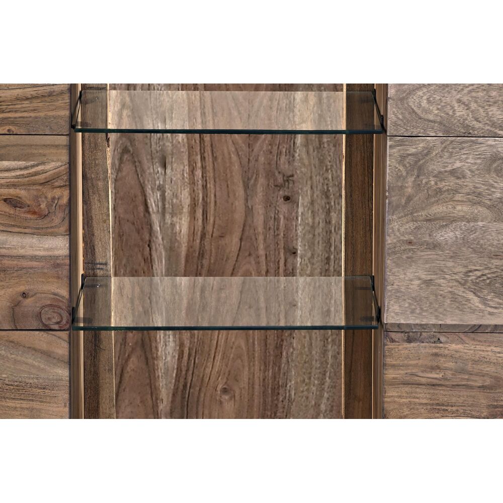 Skänk DKD Home Decor Brun Glas Akaciaträ (175 x 40 x 78 cm) - 6