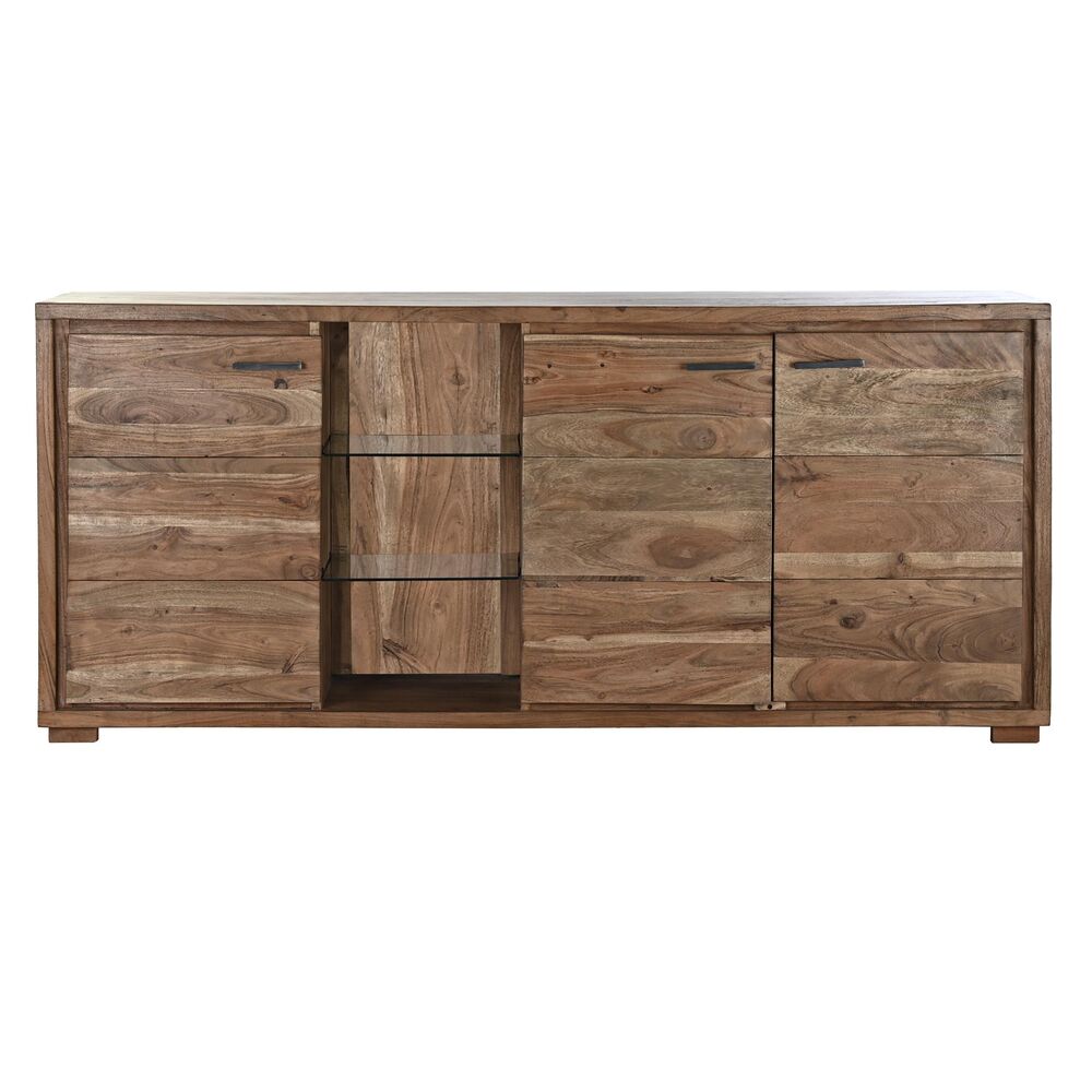 Skänk DKD Home Decor Brun Glas Akaciaträ (175 x 40 x 78 cm) - 7