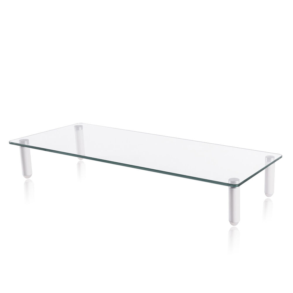 TV-bord Neomounts NSMONITOR10 Svart Transparent