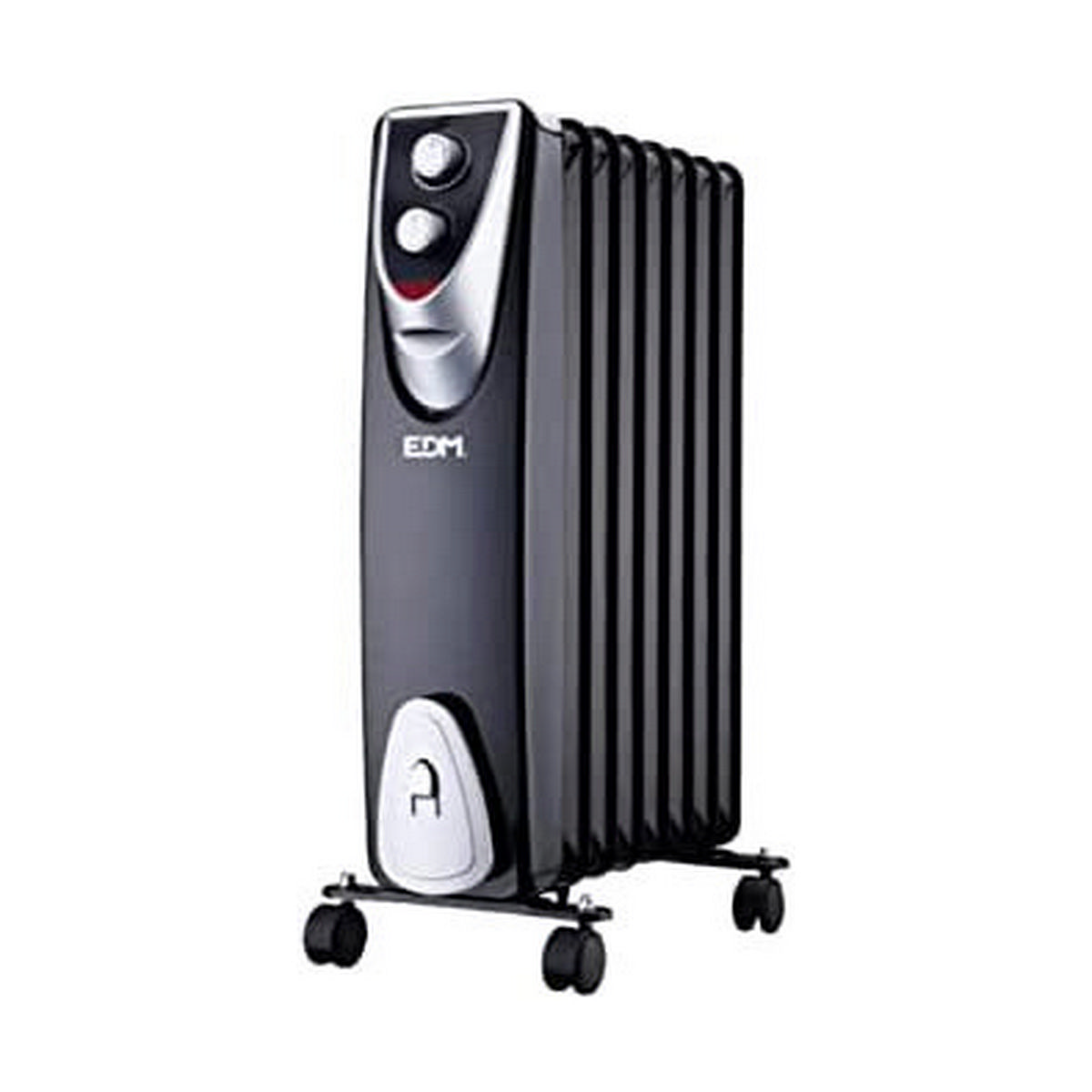 Värmeelement EDM 07127 Black Edition Svart/Grå 1500 W - 2