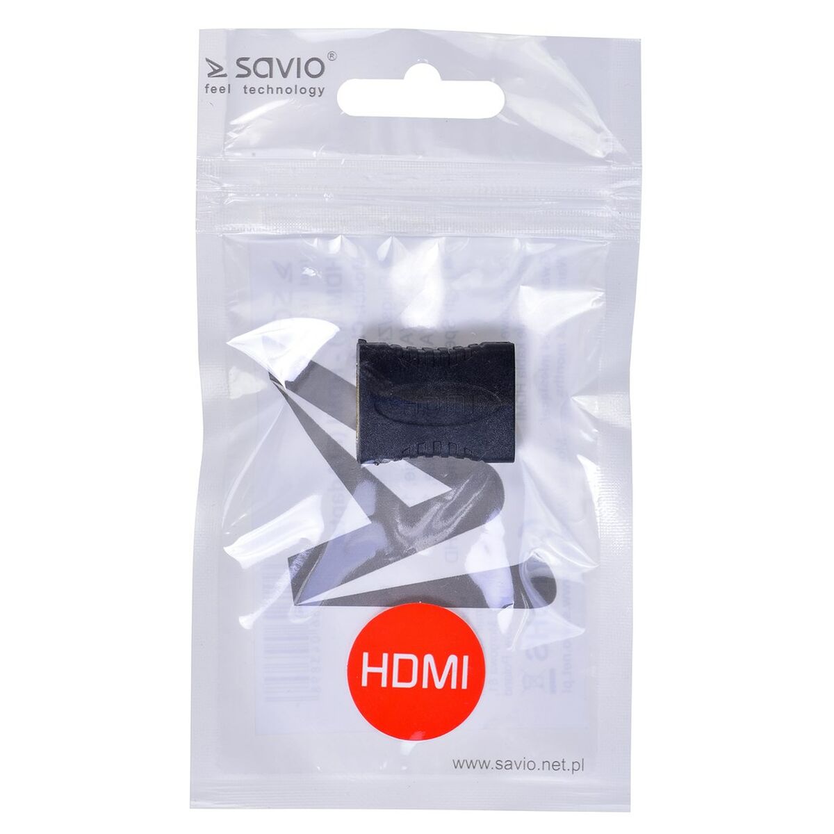 Adapter HDMI Savio CL-111 Svart - 2