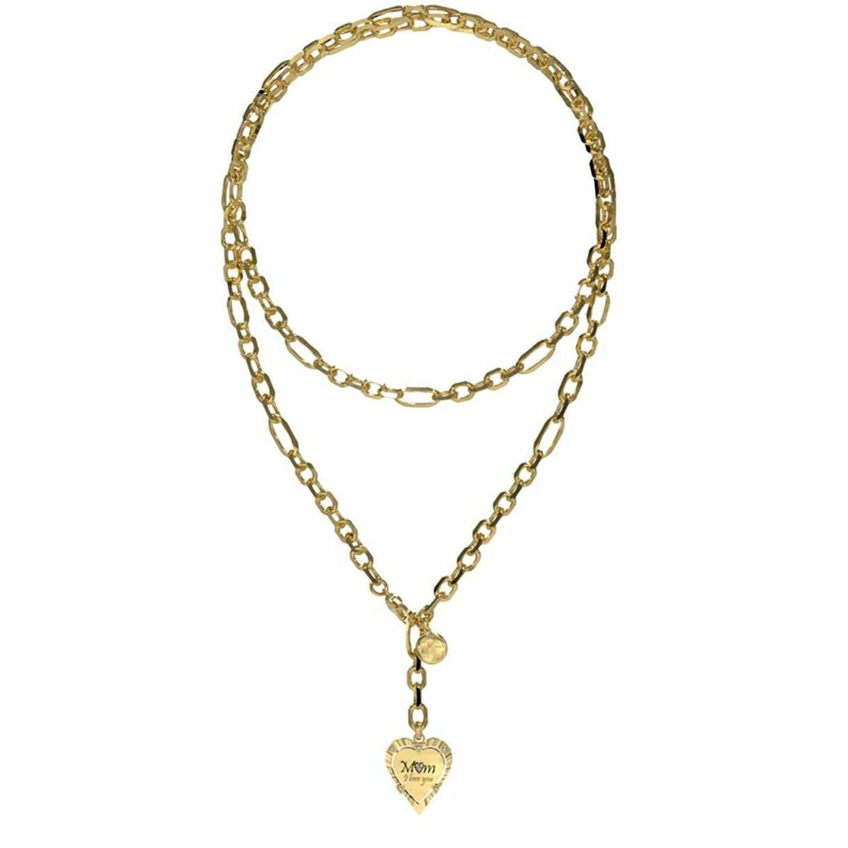 Damhalsband Guess JUBN04044JWYGT-U 45 cm - 2