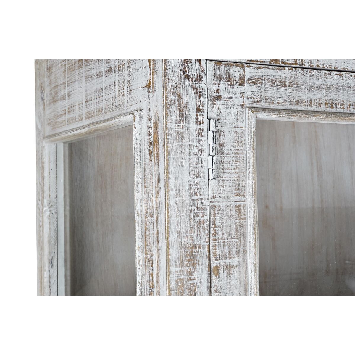 Visningsställ DKD Home Decor 90 x 45 x 180 cm Glas Mangoträ - 3